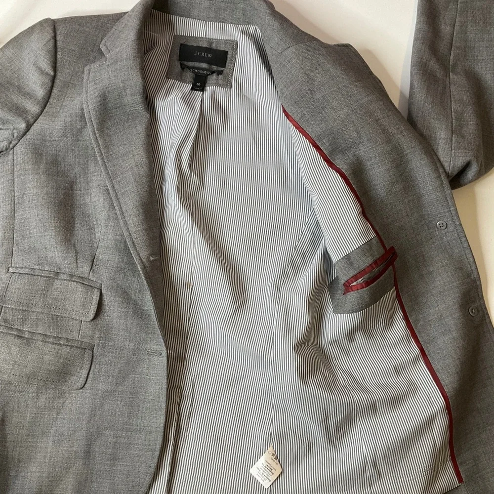 J. Crew Schoolboy Metal Buttons Blazer‎ Jacket Career Preppy Old Money Heritage
